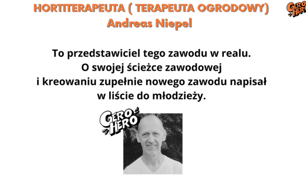 Gerohero - hortiterapeuta
